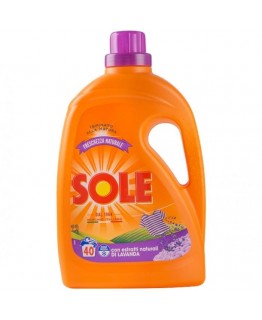 Гель для стирки Sole Freschezza naturale с экстрактом лаванды 2л