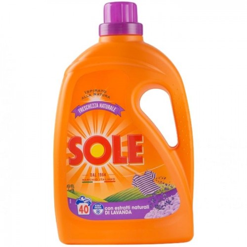 Гель для стирки Sole Freschezza naturale с экстрактом лаванды 2л Гель для стирки Sole Freschezza naturale с экстрактом лаванды 2л