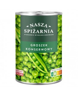 Горошек зеленый Nasza spizarnia 400г