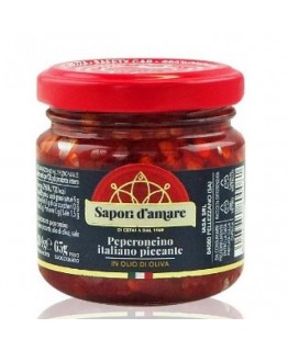 Острый перец Sapori Damare в масле 100г Острый перец Sapori Damare в масле 100г