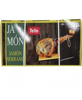Хамон Jamon Serrano з підставкою та ножем 6.700кг