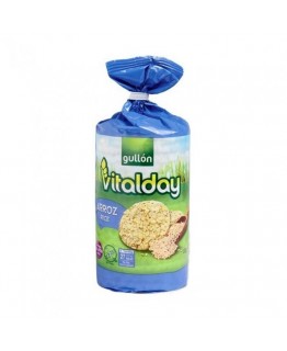 Хлебцы Gullon Vitalday рисовые без глютена 130г Хлебцы Gullon Vitalday рисовые без глютена 130г