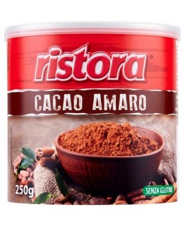Какао Ristora amaro без глютена 250 г Какао Ristora amaro без глютена 250 г
