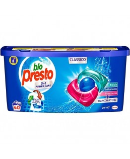 Капсулы для стирки Bio Presto classico 40 шт