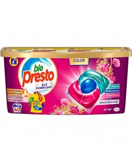 Капсулы для стирки Bio Presto color 40 шт