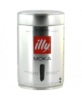 Молотый кофе illy Moka tostatura forte 250 г (ж / б)