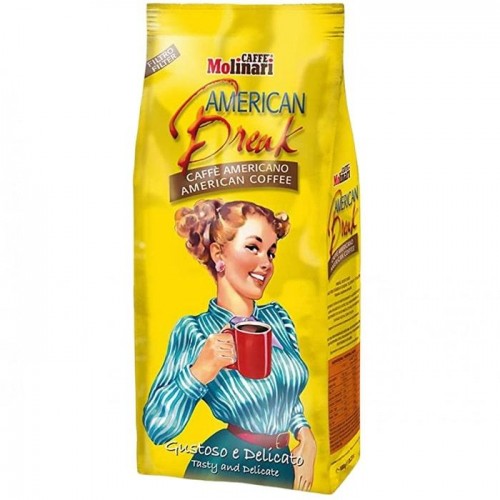 Кофе молотый Caffe Molinari American Break 250г Кофе молотый Caffe Molinari American Break 250г