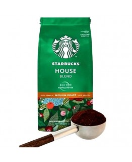 Кофе молотый Starbucks House 100% арабика 200г Кофе молотый Starbucks House 100% арабика 200г