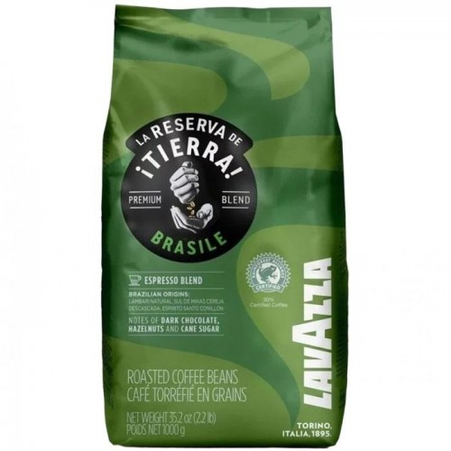 Кофе в зернах Lavazza Tierra Brasile Espresso 1кг Кофе в зернах Lavazza Tierra Brasile Espresso 1кг