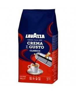 Кофе в зернах Lavazza Crema e Gusto classico 1 кг Кофе в зернах Lavazza Crema e Gusto classico 1 кг