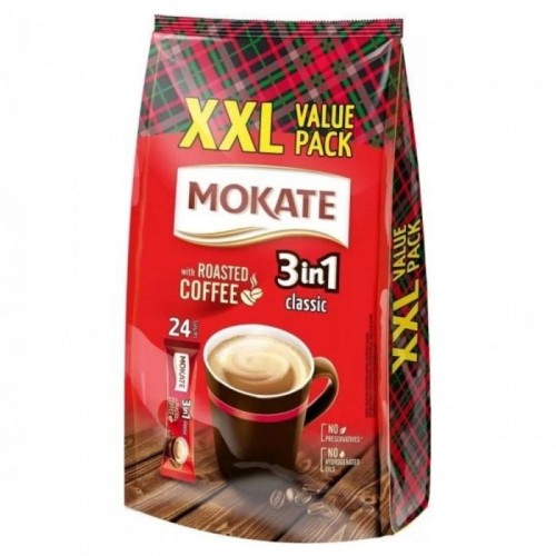 Кофейный напиток Mokate 3в1 (24*17) 408г Кофейный напиток Mokate 3в1 (24*17) 408г