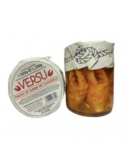 Клешни краба VERSU в масле VERSU 225г Клешни краба VERSU в масле VERSU 225г