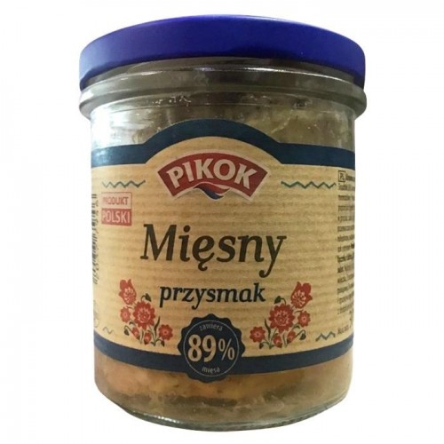 Консервированная тушенка Pikok Miesny przysmak 89% мяса 300 г Консервированная тушенка Pikok Miesny przysmak 89% мяса 300 г