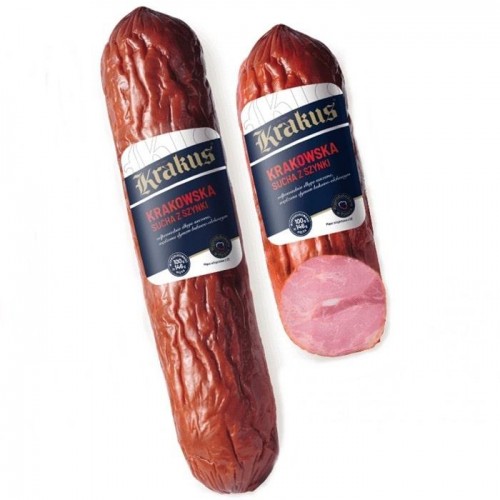 Ковбаса Krakus krakowska з шинкою 250г Ковбаса Krakus krakowska з шинкою 250г