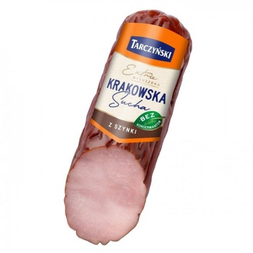 Колбаса Tarczynski krakowska сухая из ветчины 330 г Колбаса Tarczynski krakowska сухая из ветчины 330 г