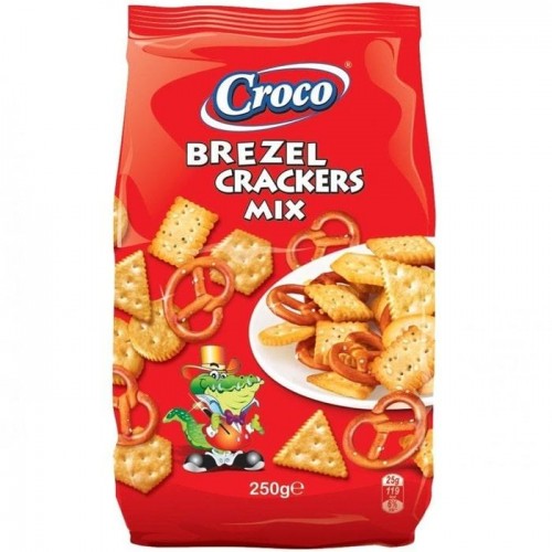 Крекер Croco brezel mix 250 г Крекер Croco brezel mix 250 г