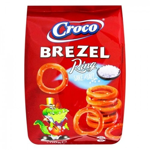 Крекер Croco brezel ring соленый 100 г Крекер Croco brezel ring соленый 100 г