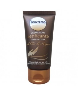 Крем для рук Leocrema setificante с аргановым маслом 75 мл