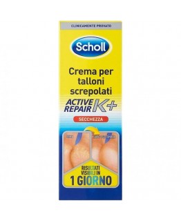 Крем Scholl K+ для восстановления потрескавшихся пяток 60 мл