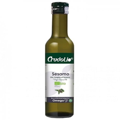 Кунжутное масло первого отжима Crudolio Bio 500 мл Кунжутное масло первого отжима Crudolio Bio 500 мл