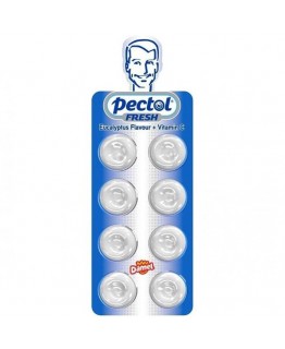 Леденцы Damel Pectol Fresh с эвкалиптом и витамином С 19.2 г