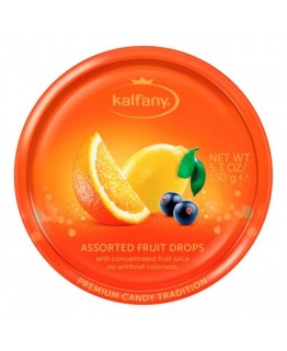 Леденцы Kalfany фруктовые 150г