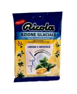 Леденцы Ricola с лимоном и мятой без сахара 70г