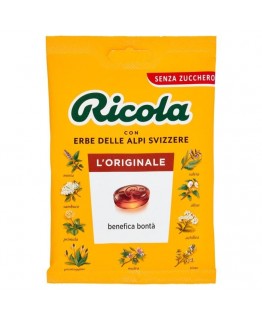 Леденцы Ricola с травами без сахара 70 г