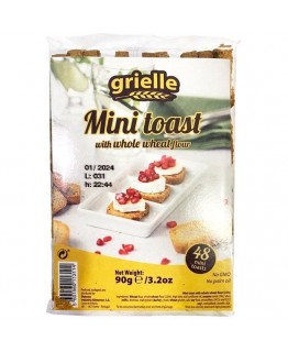 Мини-тосты Grielle из цельнозерновой муки 90 г Мини-тосты Grielle из цельнозерновой муки 90 г