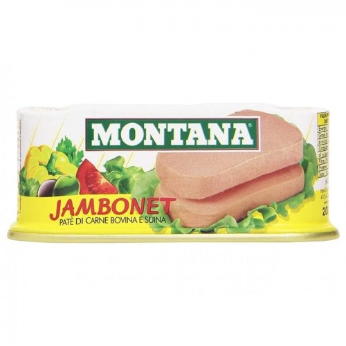 Мясной паштет Montana Jambonet без глютена 200 г Мясной паштет Montana Jambonet без глютена 200 г