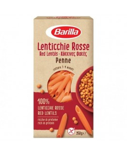 Макароны Barilla Penne из красной чечевицы без глютена 250г