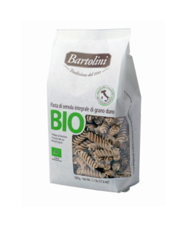 Макарони Bartolini organic Bio Fusilli з темних сорів пшениці 500г Макарони Bartolini organic Bio Fusilli з темних сорів пшениці 500г