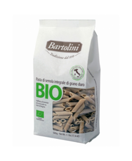 Макароны Bartolini organic Bio Penne из темных сортов пшеницы 500г
