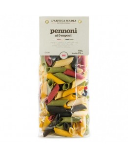 Макароны pennoni ai 5 sapori L'antica Madia 500г