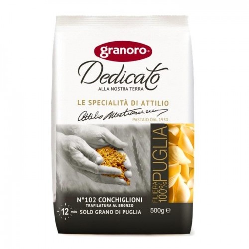 Макароны ракушки Granoro Conchiglioni №102 500г Макароны ракушки Granoro Conchiglioni №102 500г