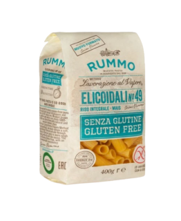 Макароны Rummo Elicoidali из коричневого риса и кукурузы без глютена 400г