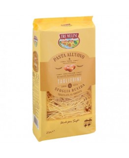 Макароны Tre Mulini Taglierini с яйцом 250г