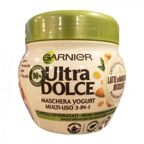 Маска для волос Garnier Ultra Dolce Latte di mandorla 300 мл Маска для волос Garnier Ultra Dolce Latte di mandorla 300 мл