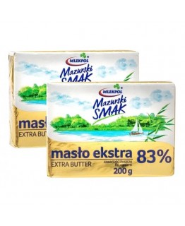 Масло Mlekpol Mazurski Smak 83% 200г