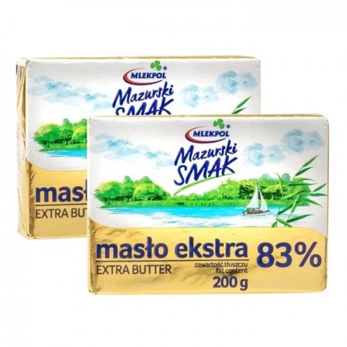 Олія Mlekpol Mazurski Smak 83% 200г Олія Mlekpol Mazurski Smak 83% 200г