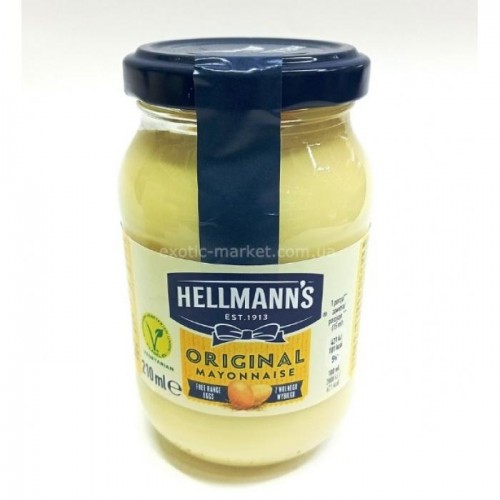 Майонез Hellmanns Original 210мл Майонез Hellmanns Original 210мл