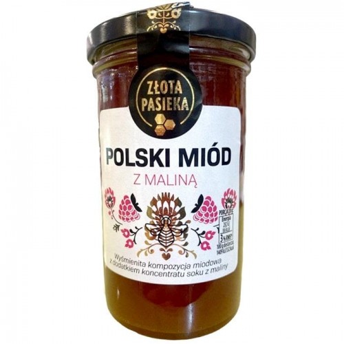 Мед Polski miod с малиной 350 г Мед Polski miod с малиной 350 г