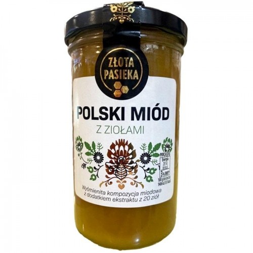 Мед Polski miod с травами 350г Мед Polski miod с травами 350г