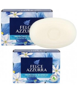 Мыло Felce Azzurra белый мускус 100 г