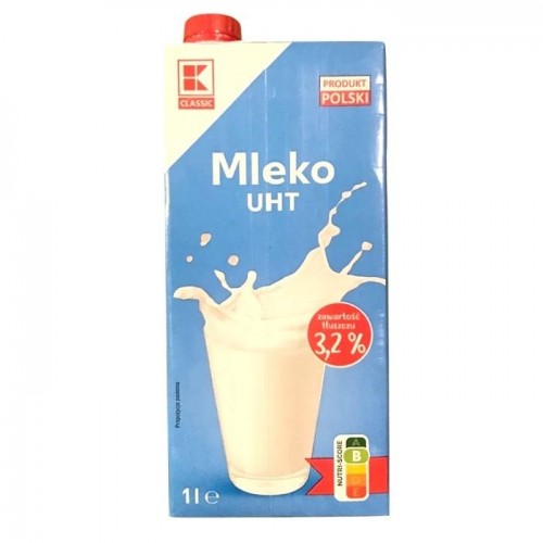 Молоко Kaufland Classic 3.2% 1л Молоко Kaufland Classic 3.2% 1л