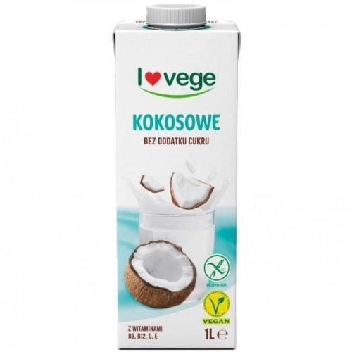 Молоко кокосовое Iovege без сахара 1 л Молоко кокосовое Iovege без сахара 1 л