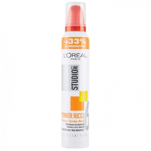 Мусс для волос L'Oreal Paris Studio Line Power Ricci 200мл Мусс для волос L'Oreal Paris Studio Line Power Ricci 200мл
