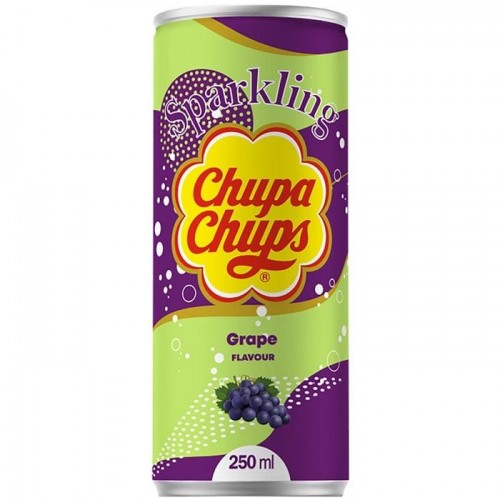 Напиток газированный Chupa Chups виноградный 250 мл Напиток газированный Chupa Chups виноградный 250 мл