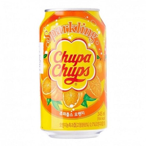 Напиток газированный Chupa Chups со вкусом апельсина 345 мл Напиток газированный Chupa Chups со вкусом апельсина 345 мл