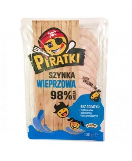 Нарезка колбасы Piratki szynka wieprzowa 100 г Нарезка колбасы Piratki szynka wieprzowa 100 г